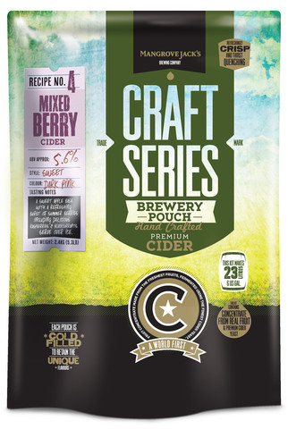 Mangrove Jacks Mixed Berry Cider Pouch