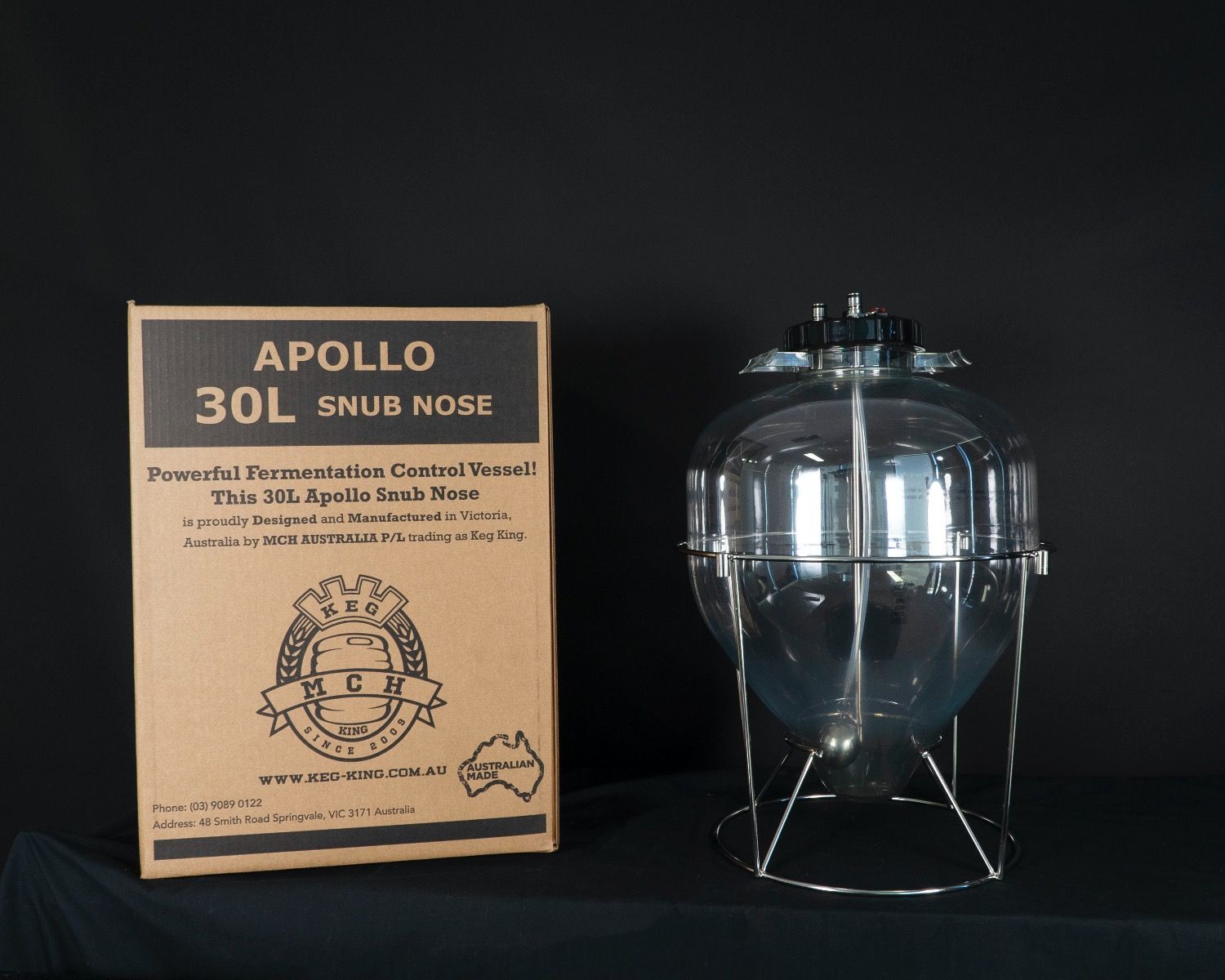 Apollo - 30L Snub Nose Pressure Fermenter