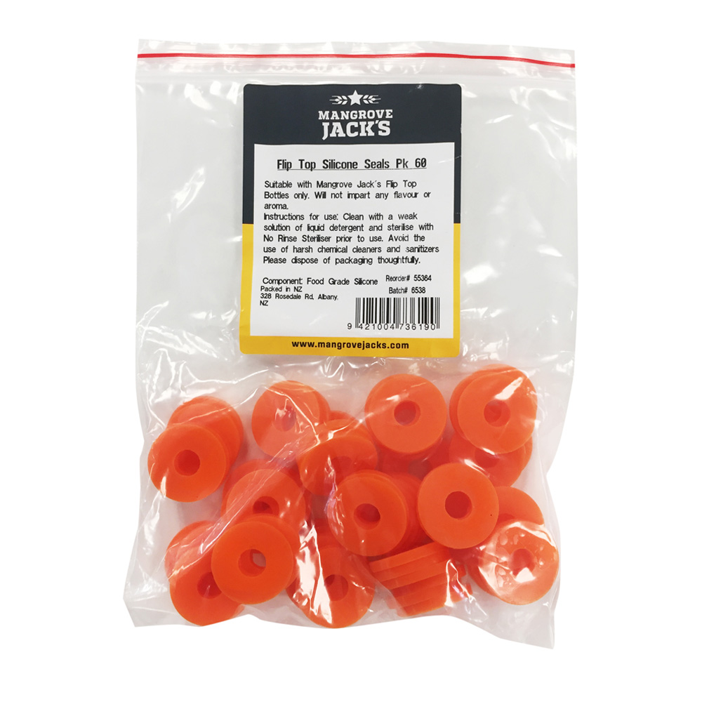 Flip Top Silicone Seals (Pack of 60)