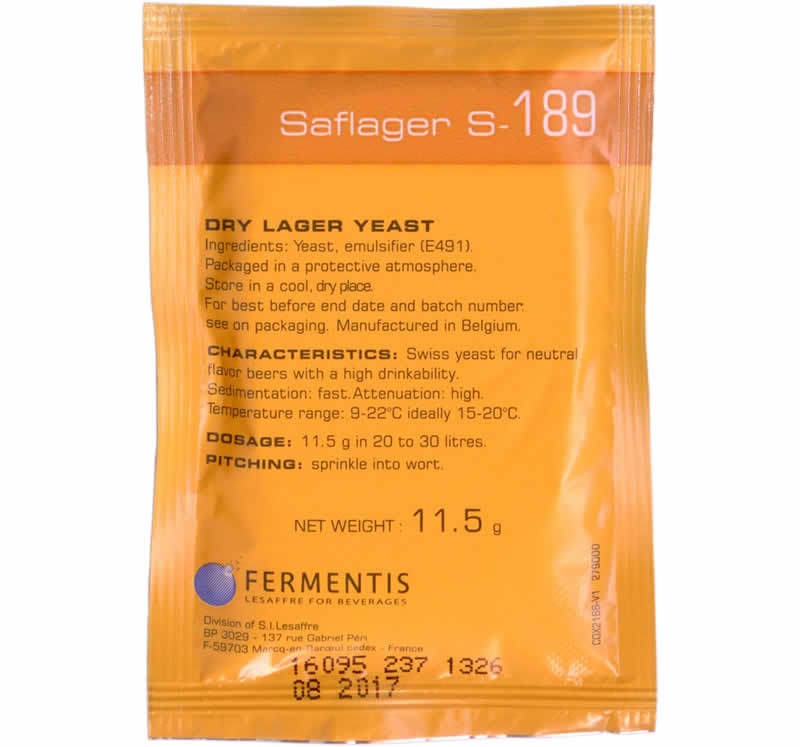 Saflager S-189 Lager Yeast